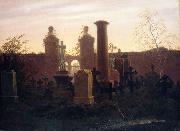 Caspar David Friedrich Kegelgens Grab oil painting artist